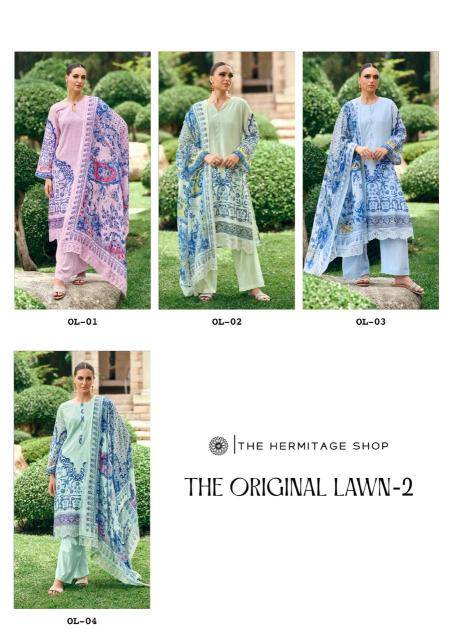 The hermitage shop the original lawn Dress material market in Hyderabad